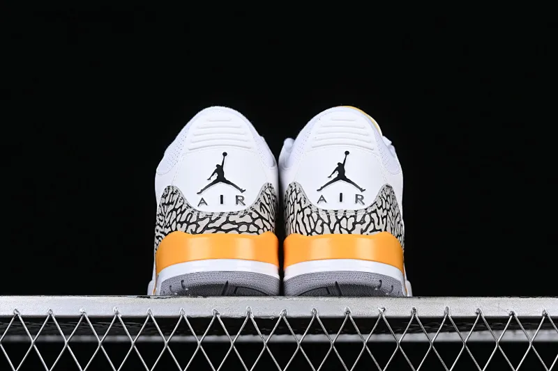 All categories Air Jordan Jordan series basketball shoes Air Jordan 3 Air Jordan 3 Retro "Laser Orange" AJ3 Joe 3 Laser Orange First layer CK9246-108